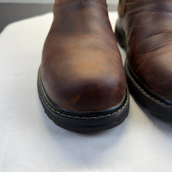 Skechers Men’s Blain Olsen Boots Shoes 62929 CDB Dark Brown Size 11 main image 9